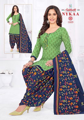 Siddharth Nykaa Casual Wear Cotton Printed Latest Ready Made Dress Collection